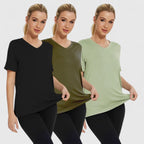 Samantha – Bekväm T-shirt (Pack Om 3)
