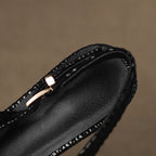 Delphine | Spetsiga slingback-pumps
