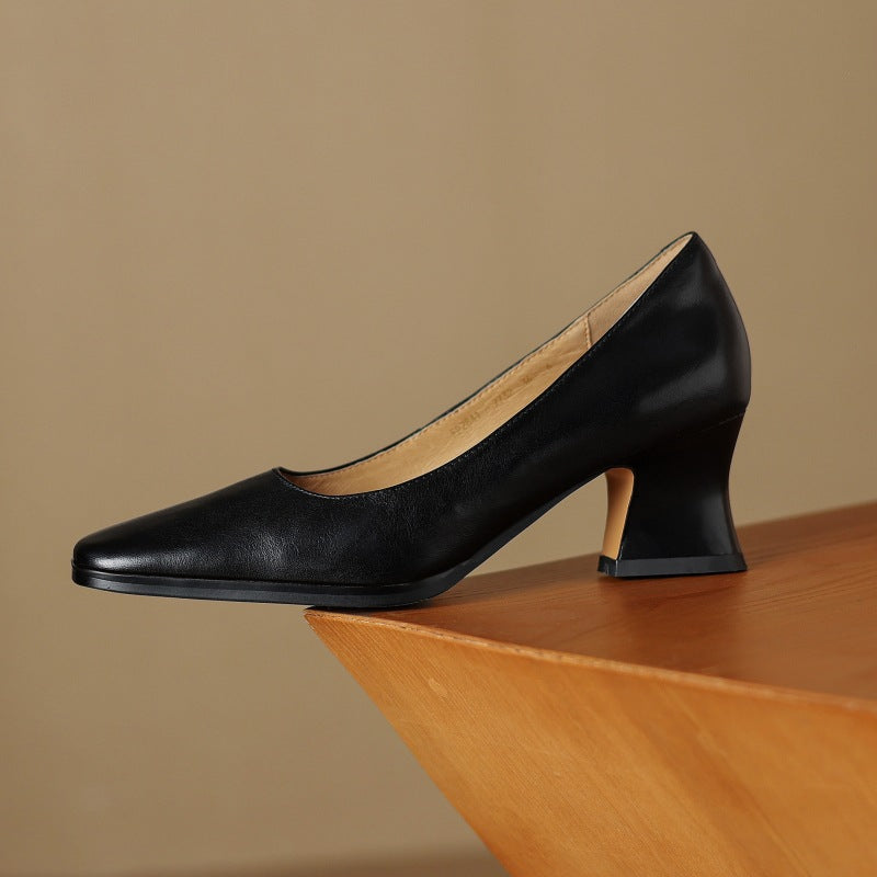 Martine | Pumps med fyrkantig tå