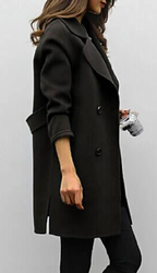 Celina – Lång Trenchcoat
