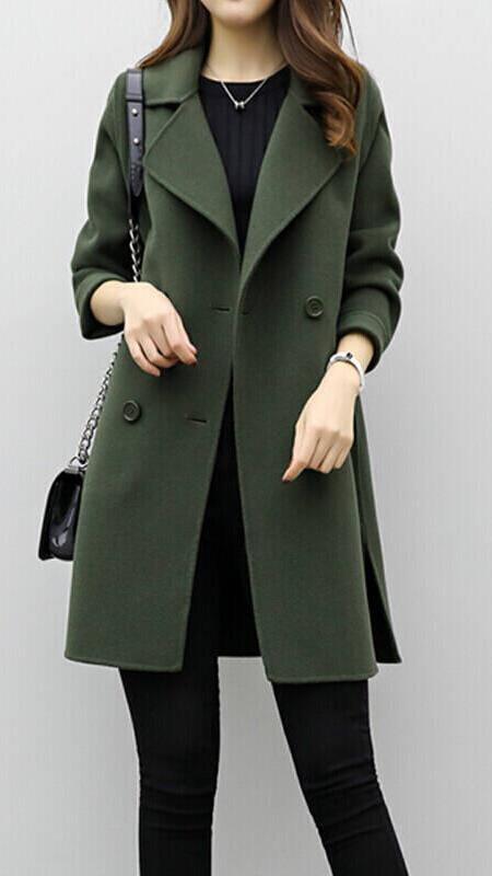 Celina – Lång Trenchcoat