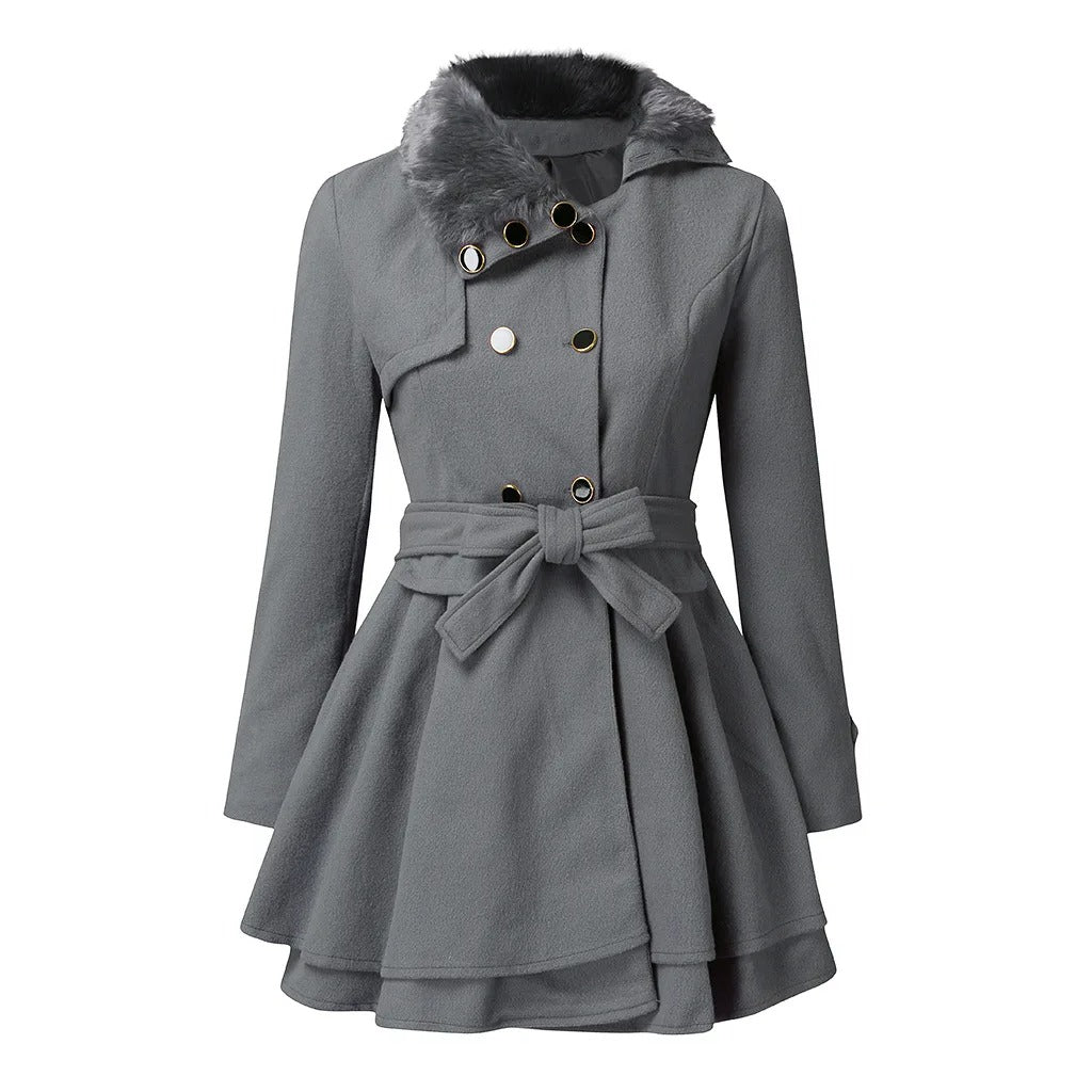 Claudia – Trenchcoat Med Vintagekänsla