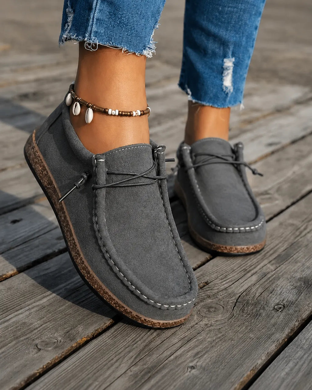 Catherine | Mångsidiga platta loafers