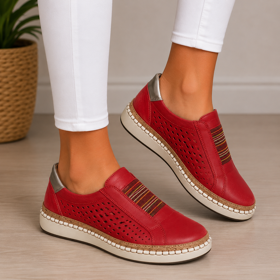 Sandrine | Bekväma loafers utan snörning