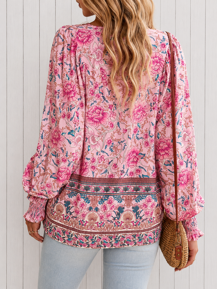 Delphine | Lätt bohemisk blus
