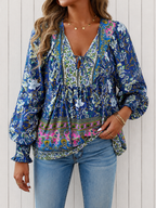 Delphine | Lätt bohemisk blus