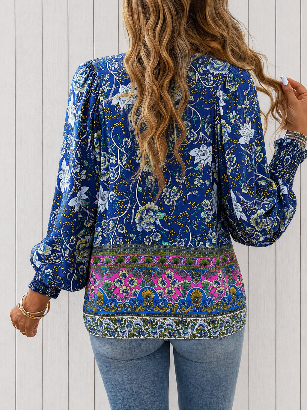 Delphine | Lätt bohemisk blus