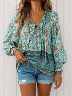 Delphine | Lätt bohemisk blus