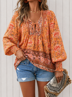 Delphine | Lätt bohemisk blus