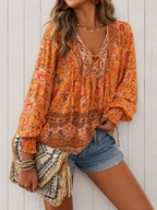 Delphine | Lätt bohemisk blus