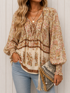 Delphine | Lätt bohemisk blus