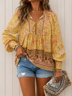 Delphine | Lätt bohemisk blus