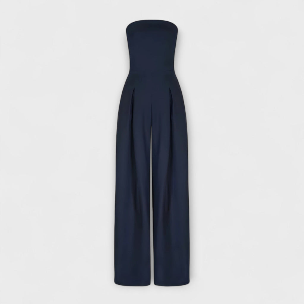 Eva – elegant axelbandslös jumpsuit