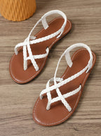 Isabelle | Fina sandaler med metallisk finish