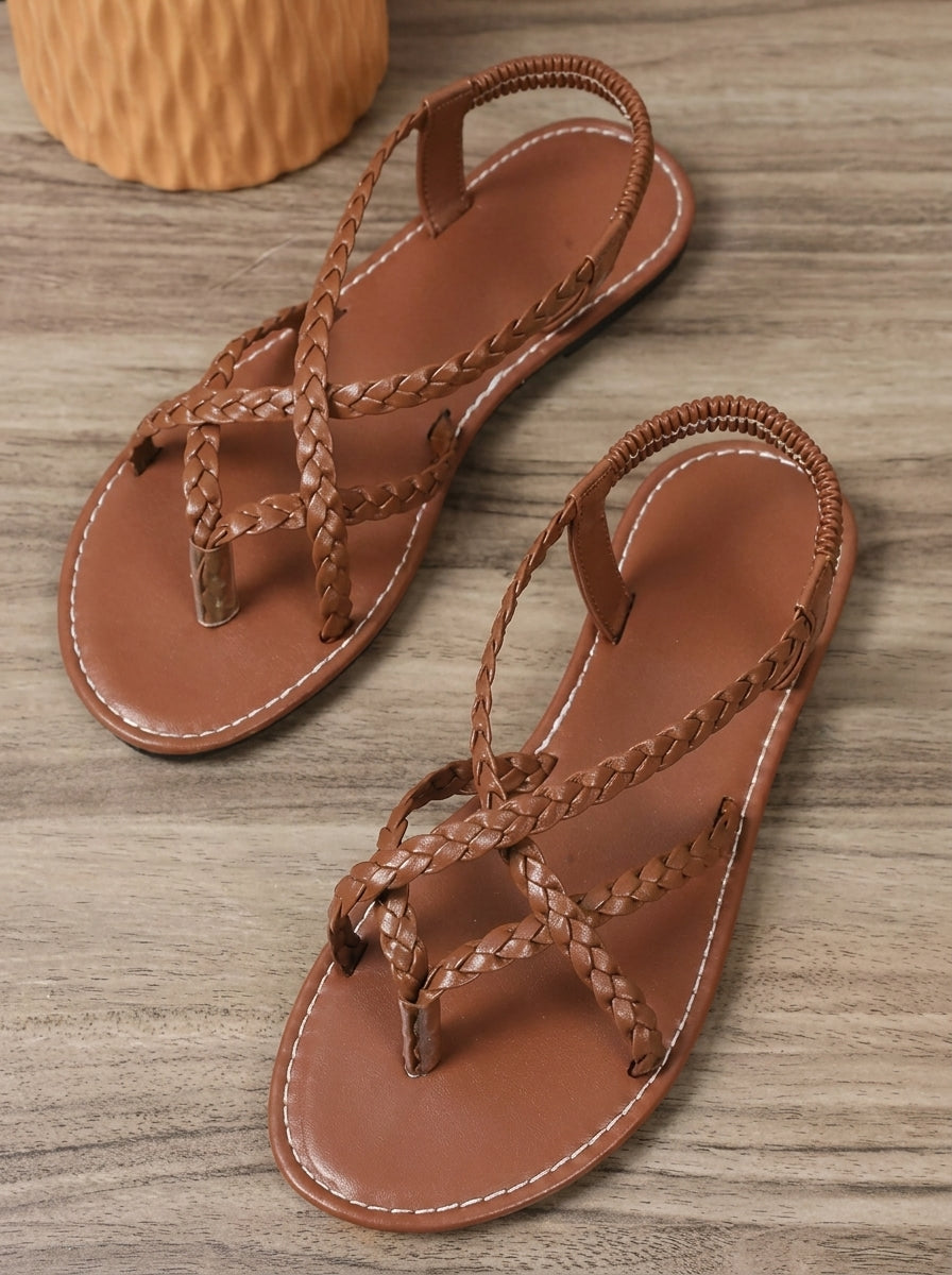 Isabelle | Fina sandaler med metallisk finish