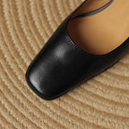 Martine | Pumps med fyrkantig tå