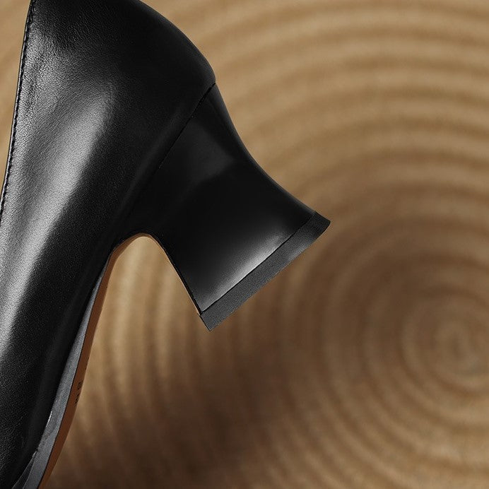 Martine | Pumps med fyrkantig tå