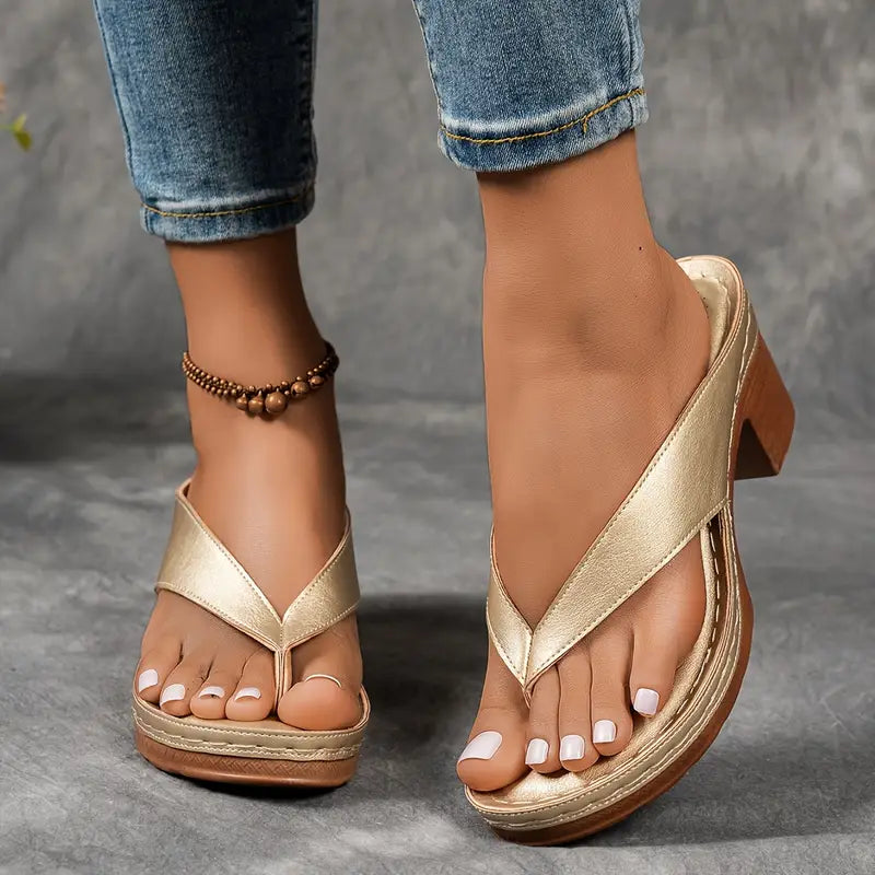 Eleganta sandaler med fokus på komfort