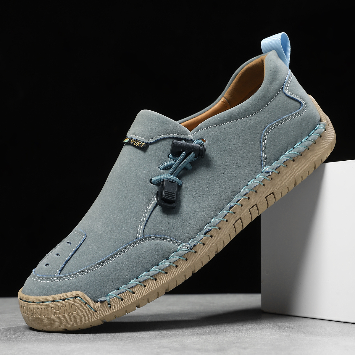 Mathilde | Handstickade bekväma loafers