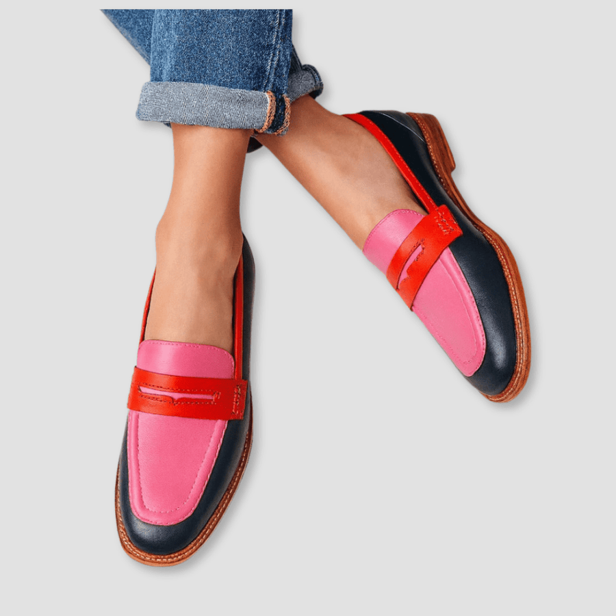 Martine | Färgstarka loafers