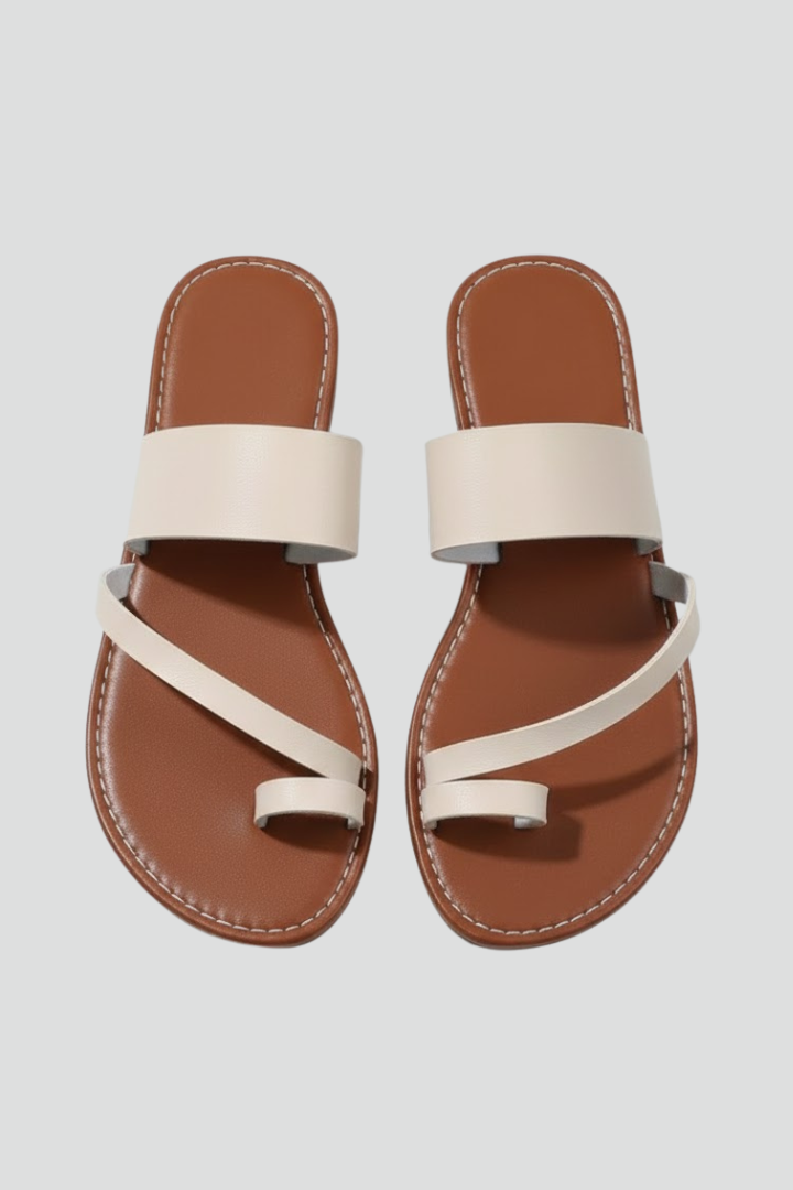 Kimberly – Damens Slip-On Sandaler med Spännsrem