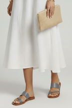 Kimberly – Damens Slip-On Sandaler med Spännsrem