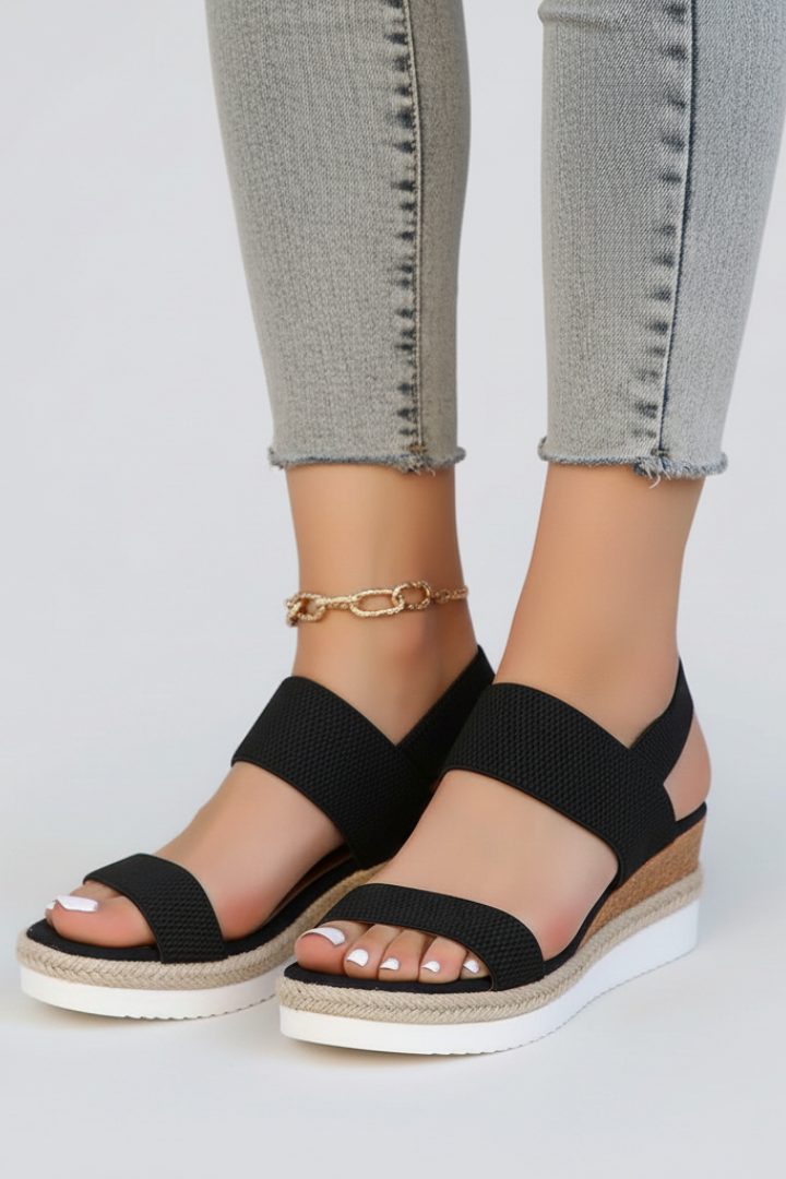 Kylie – Kvinnors Upphöjd Sula Stretch Fit Sandaler