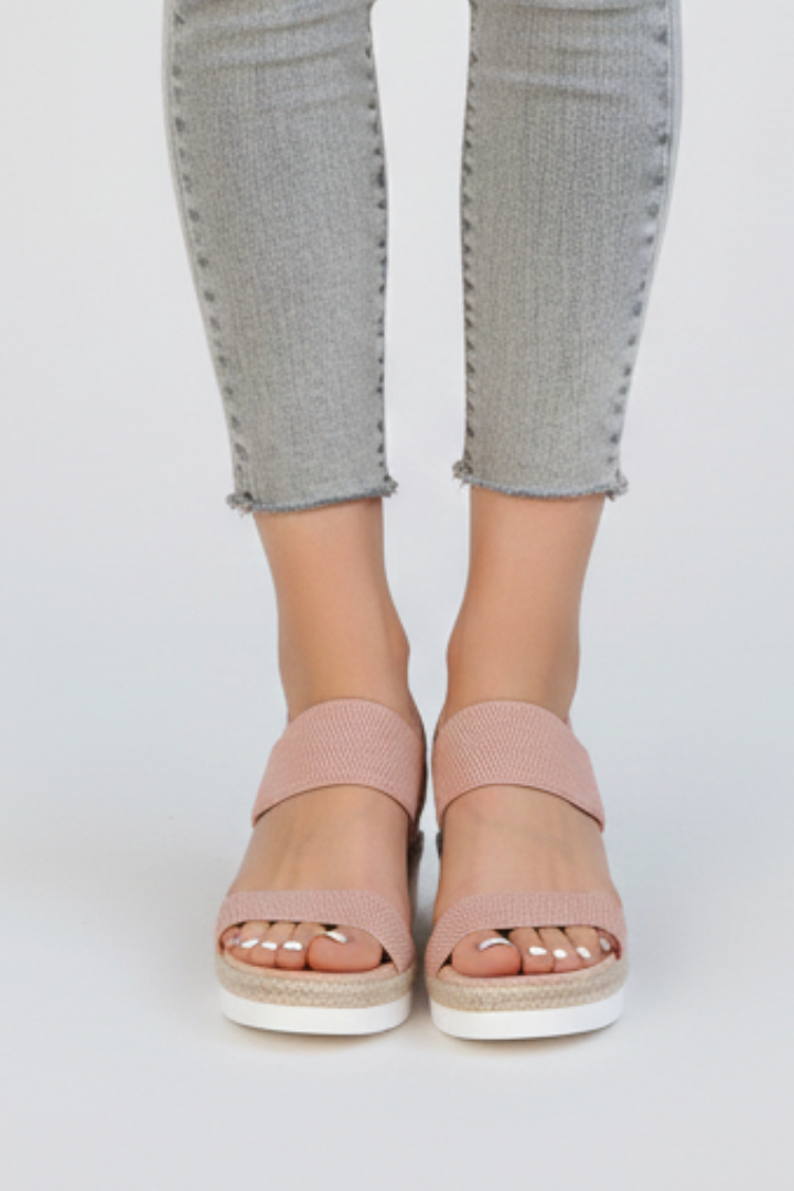 Kylie – Kvinnors Upphöjd Sula Stretch Fit Sandaler