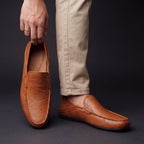 Antoine | Loafers i mjukt läder