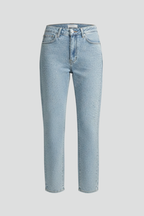 Katherine – Damens Högmidjade Glittrande Rakben Jeans