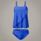 Kayla – Damernas Strapless Tankini-set med matchande botten