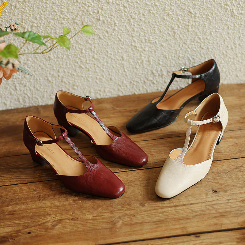 Margot | Pumps med T-rem
