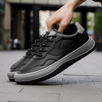 Sneakers i äkta läder