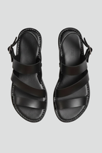 Makayla – Kvinno moderna platta sandaler med bakrem
