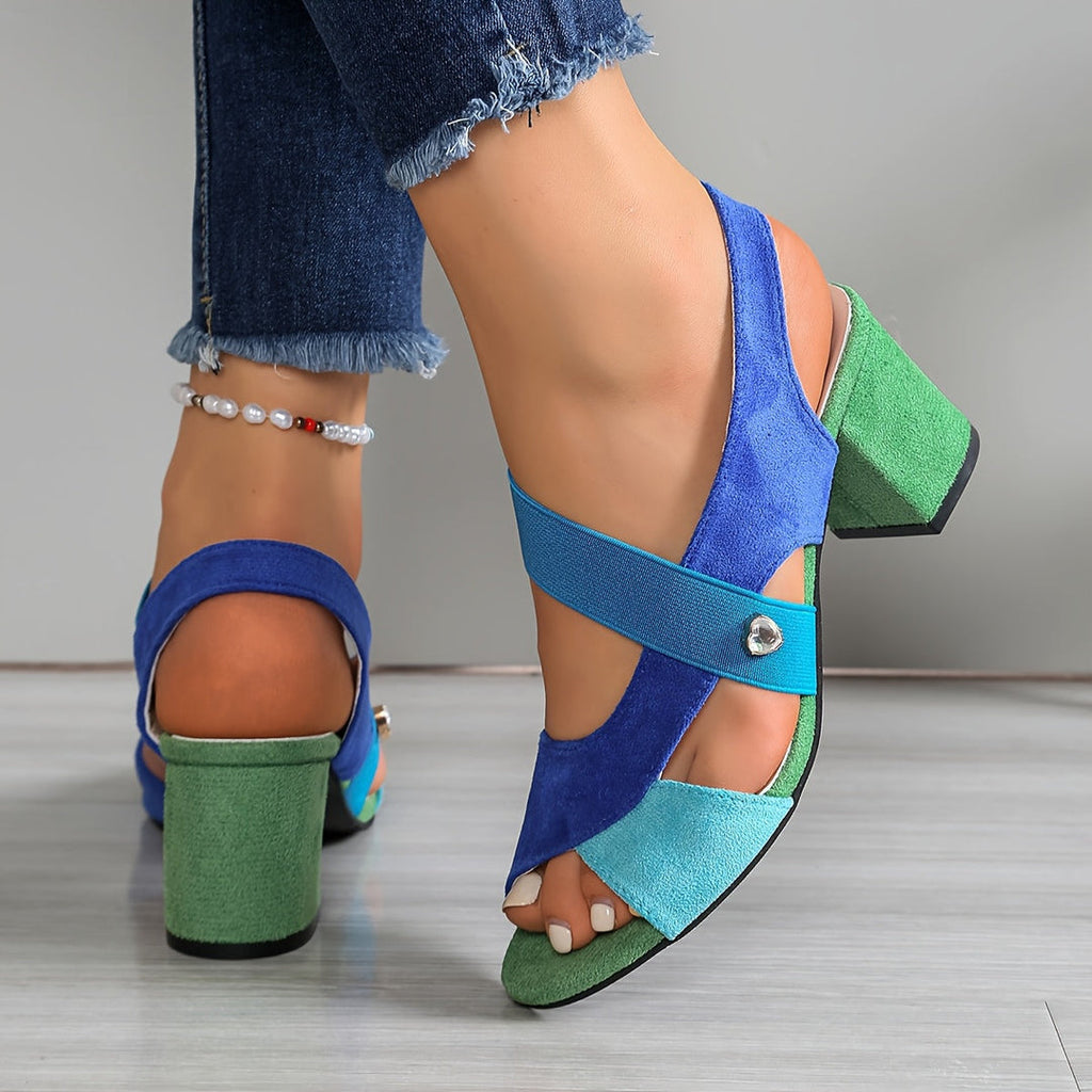 Sofia | Färgstarka eleganta stödjande sandaler