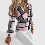 Loravine – Elegant V-ringad topp