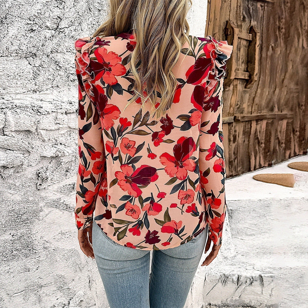 Romy | Elegant långärmad topp