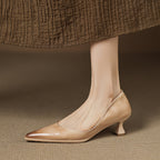 Véronique | Bekväma spetsiga pumps