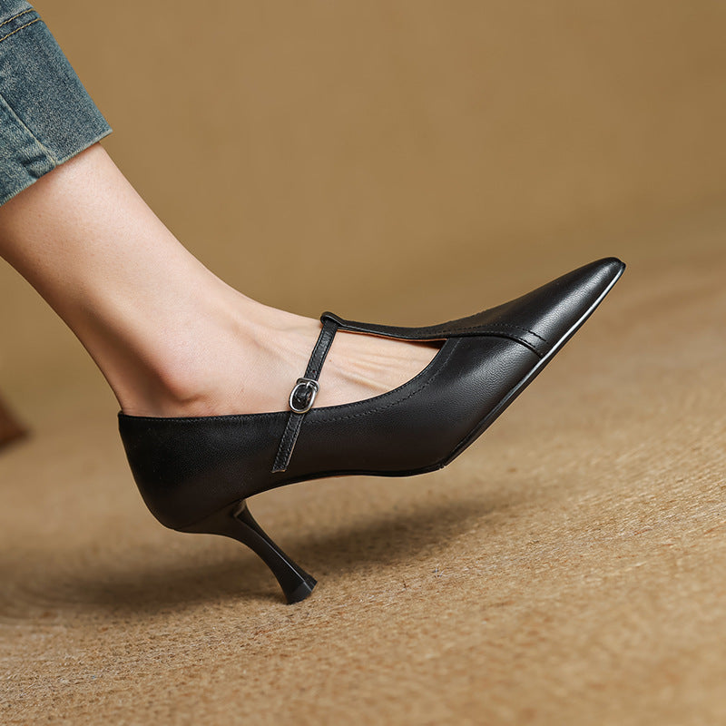 Christine | Salomépumps med rem