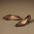 Véronique | Bekväma spetsiga pumps