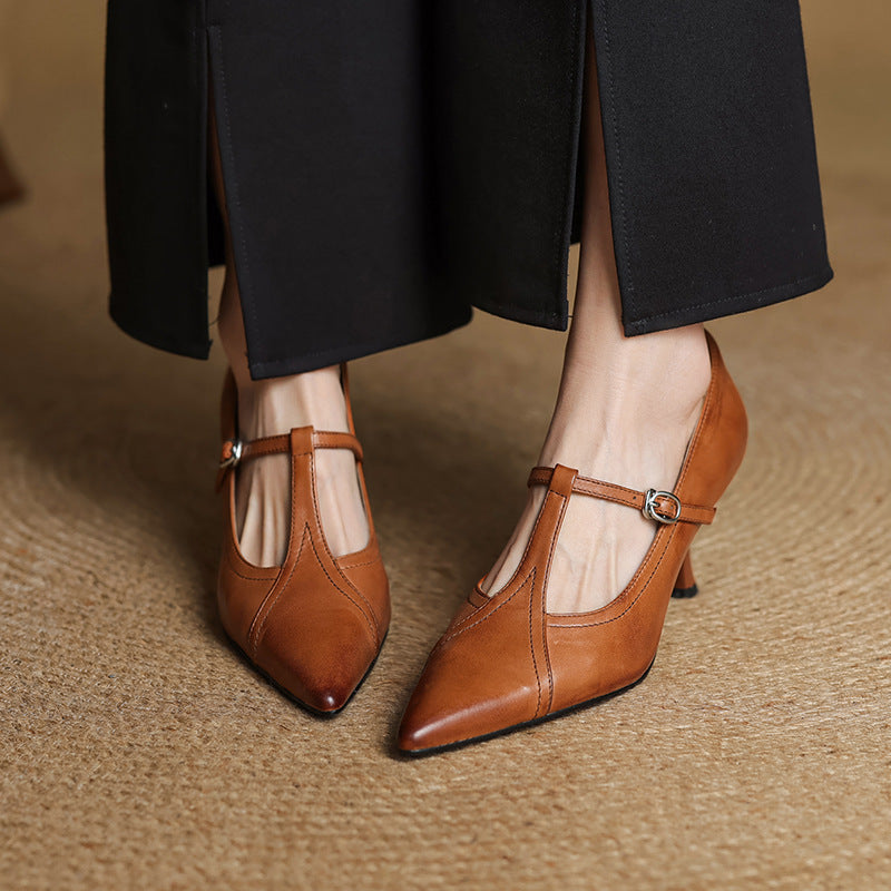Christine | Salomépumps med rem