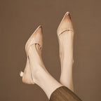 Véronique | Bekväma spetsiga pumps