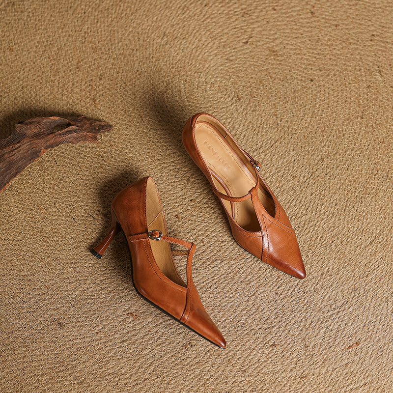 Christine | Salomépumps med rem