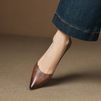 Véronique | Bekväma spetsiga pumps