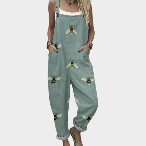 Agnes | Mönstrad bekväm jumpsuit