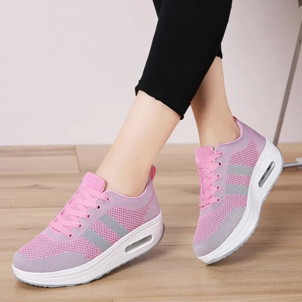 Ergonomiska sneakers med luftdämpning