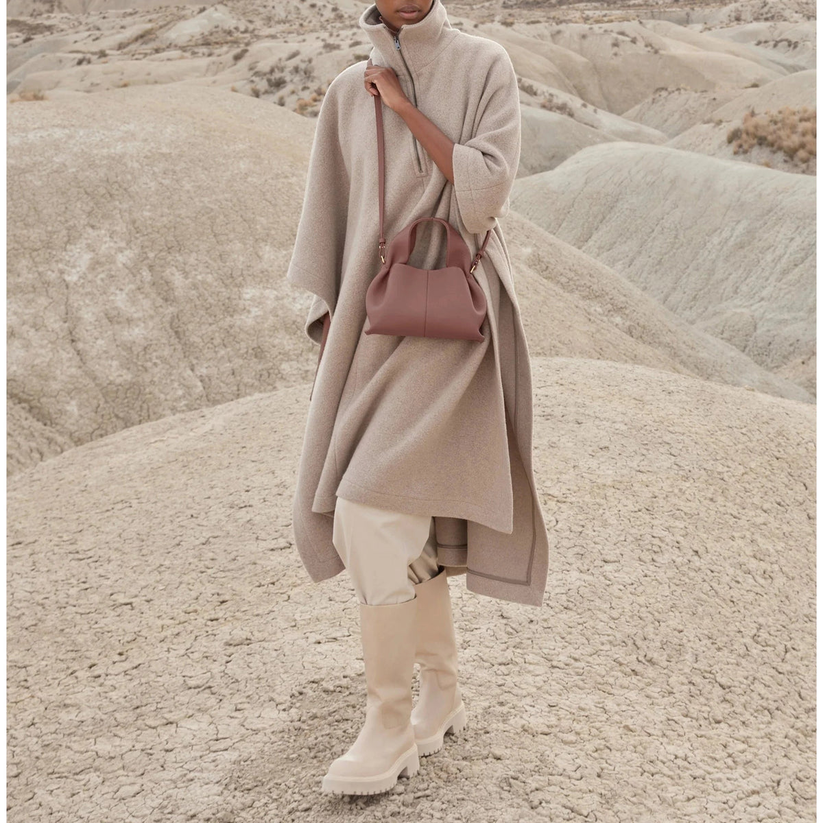 Saphor | Elegant handväska i italienskt läder