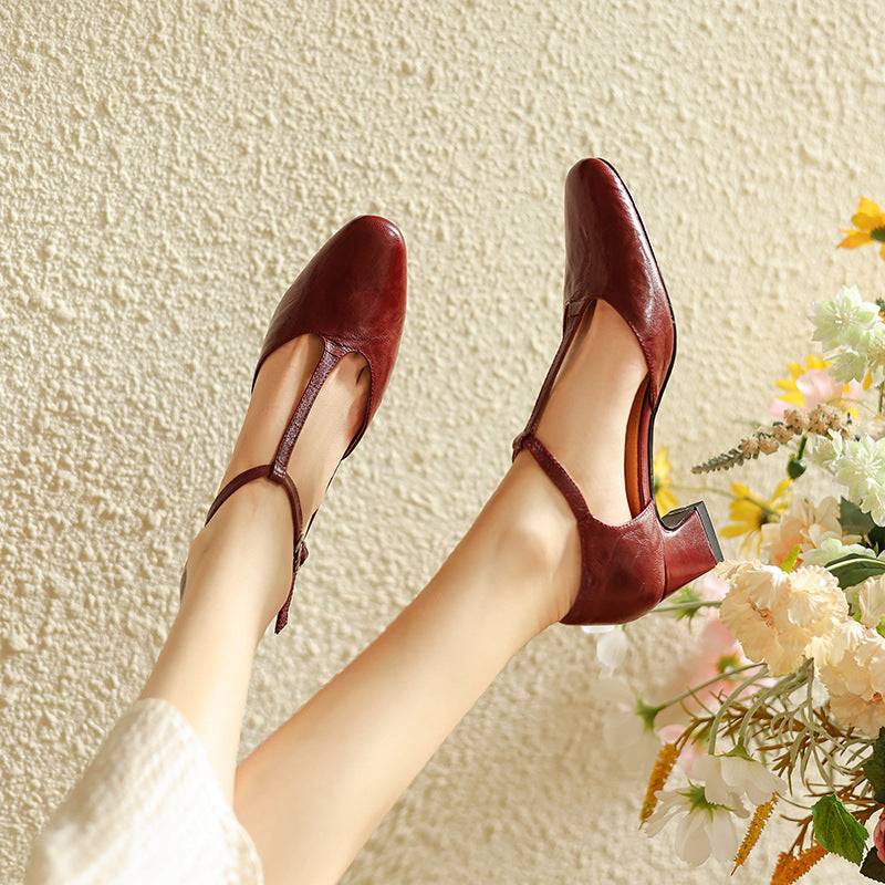 Margot | Pumps med T-rem