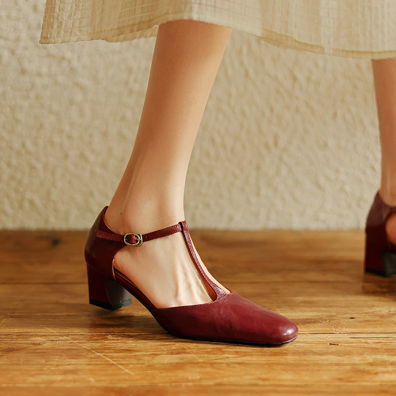 Margot | Pumps med T-rem