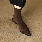 Anouk | Bekväma ankelboots med blockklack